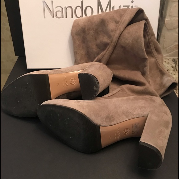 Nando Muzi Suede Boots - Picture 8 of 16